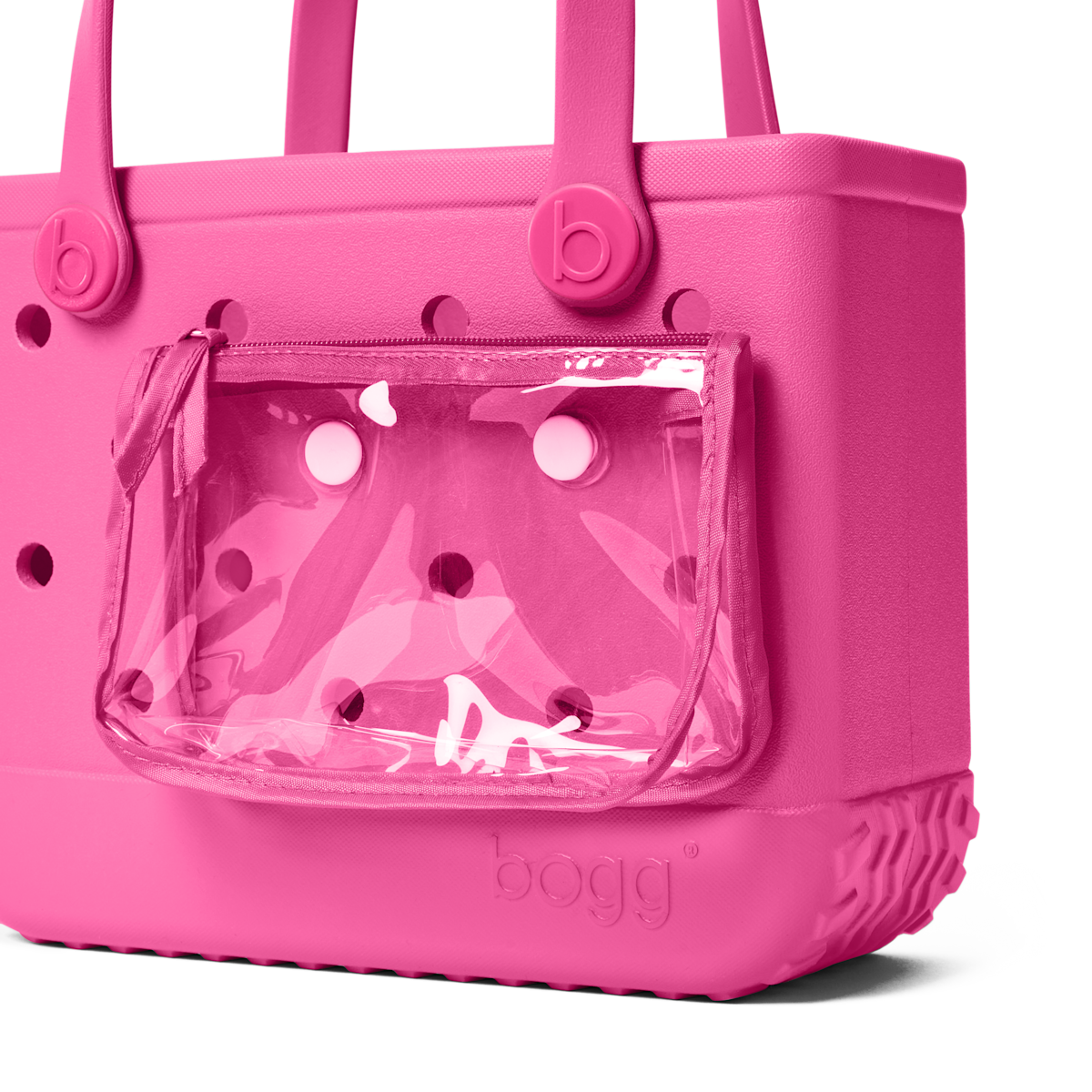Beach Bitty Bogg Bag - Haute Pink