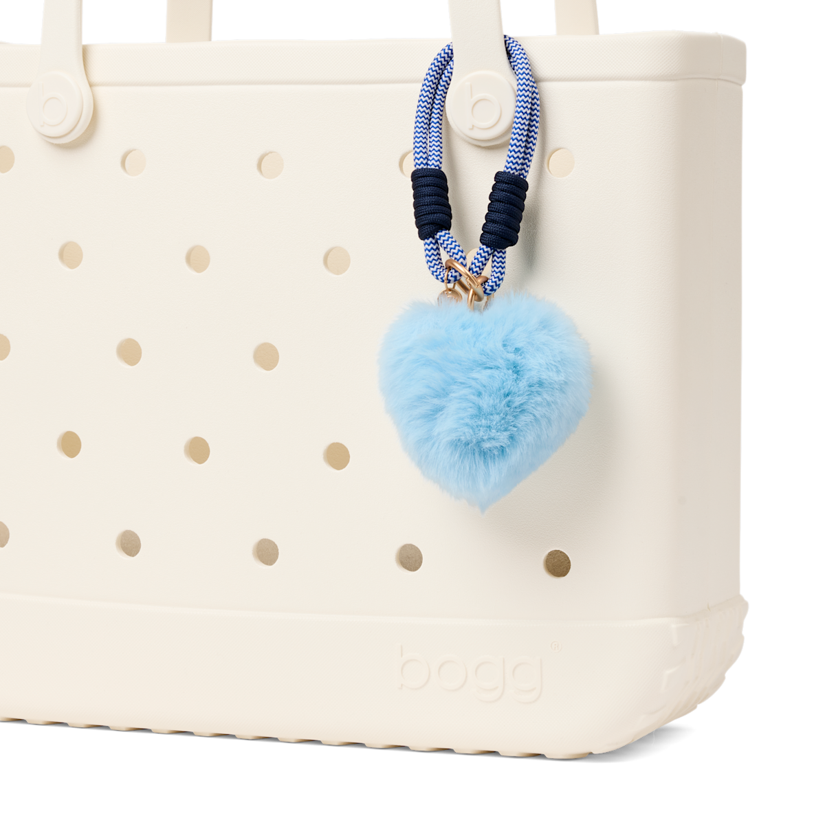 Beach Boggd & Charmed - Blue Heart Pouf