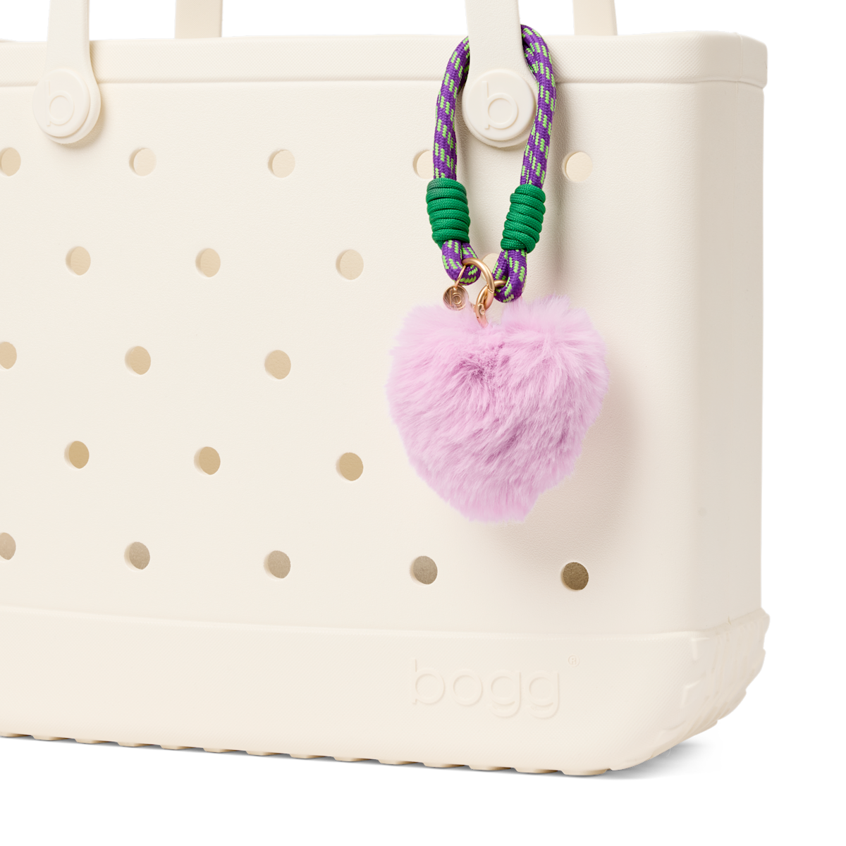 Beach Boggd & Charmed - Purple Heart Pouf