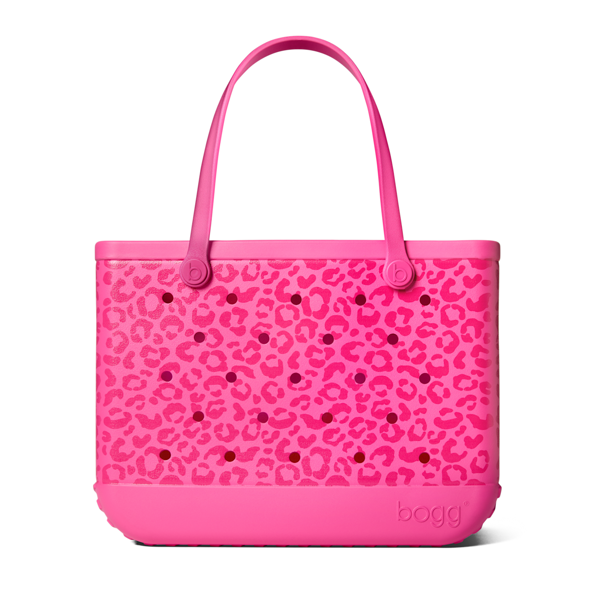 Beach Original Bogg Bag - Purrr-fectly Pink Leopard